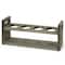 NEX™ 16" Olive Green 4-Bottle Countertop Wood Wine Rack